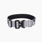 PETIVO Taktisches Hundehalsband in Grau mit gepolstertem Innenfutter, Metallschnalle und D-Ring